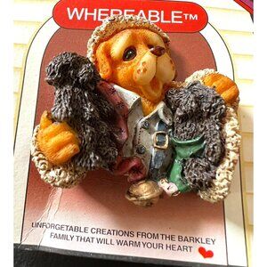 Barkley Crossing Limited Edition TEDDY BEARS Brooch